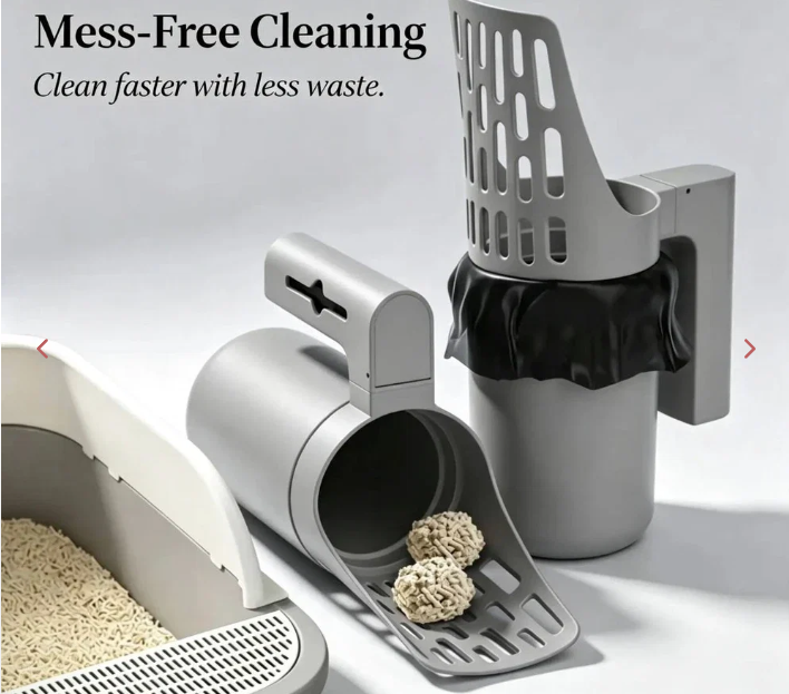 Easy Clean Cat Litter Scoop