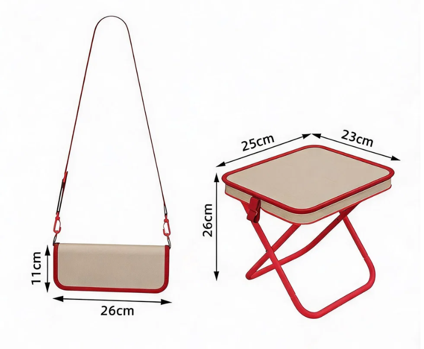 ✨️Limited Time Offer🔥2-in-1 Outdoor Folding Chair & Bag
