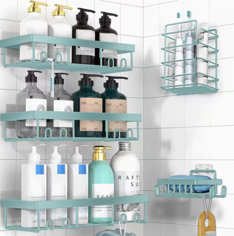 5 Pack Shower Organizer Rack for Inside Shower🚿🚿🚿