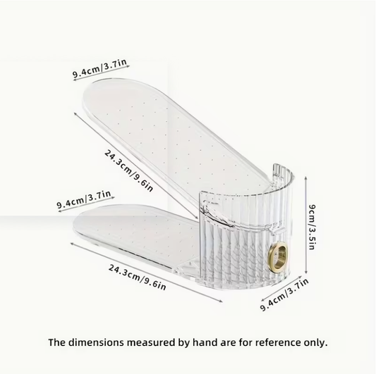 Adjustable Shoe Slot Organizer for Closet Space Saver