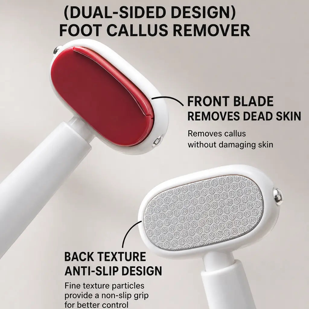 Dual‑Sided Foot Callus Remover 🦶