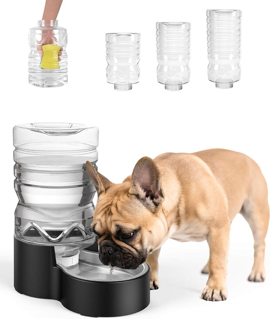 1.7-Gallon (6.5L) Automatic Pet Water Fountain (Black)