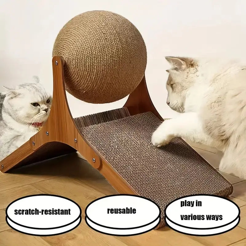 Ferris Wheel Style Cat Teaser Toy Set
