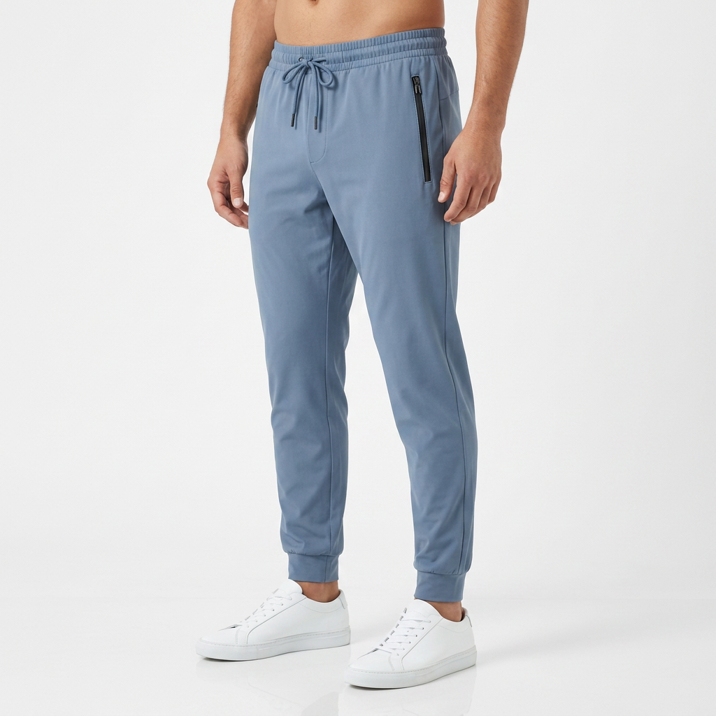 Unisex Essential Everyday Joggers with Zip Pockets