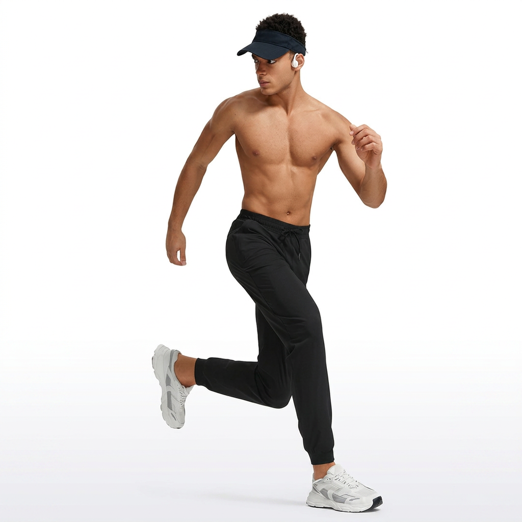 Unisex Essential Everyday Joggers with Zip Pockets
