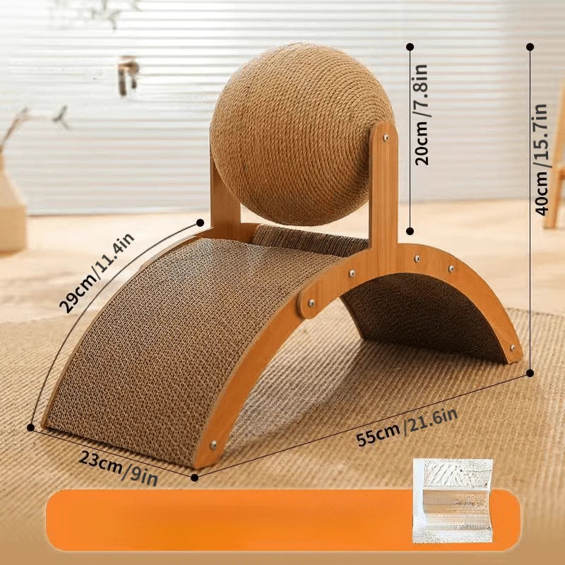 Ferris Wheel Style Cat Teaser Toy Set