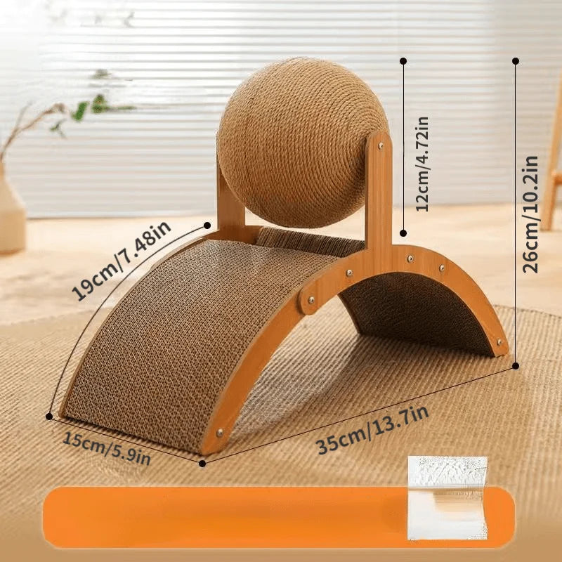Ferris Wheel Style Cat Teaser Toy Set